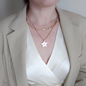 Authentic Repurposed DIOR charm necklace accessory